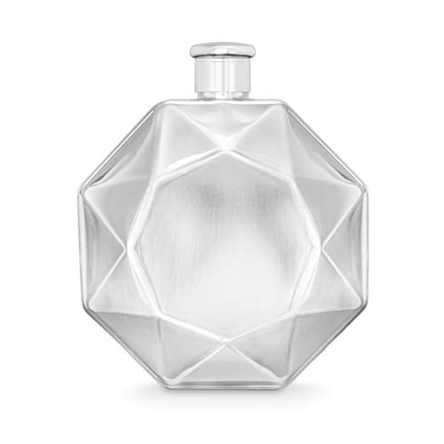 Final Touch Diamond Luxe Flask (Stainless Steel) - 6 oz (175 ml) (FTA1827-15)