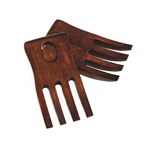 Lipper International Cherry Finished Salad Hands, 3.75