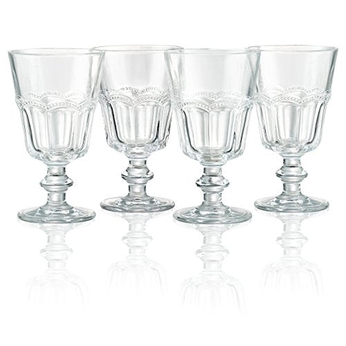 Artland A Pearl Ridge Wine Glass (Set of 4), Glass