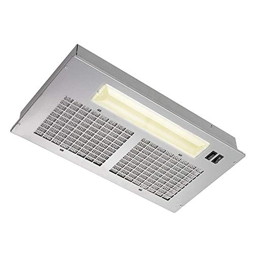 BROAN PM250 Broan(R) 20-1/2-Inch Custom Range Hood Power Pack, Silver Finish, 250 CFM