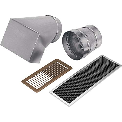 Broan 357NDK Non-Duct Recirculation Kit for PM390 Power Pack Range Hood Insert, Ductless Filtration Kit