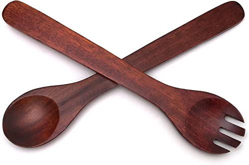 Lipper International Cherry Finished Salad Servers, 12