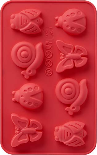 Trudeau Corp. Trudeau Chocolate Molds, One Size, Coral