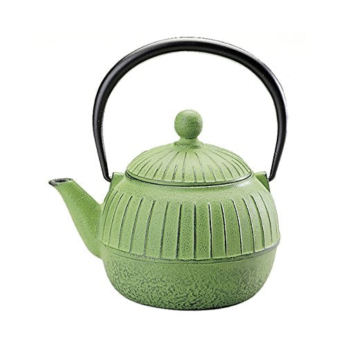 Joyce Chen Cast Iron Chigusa Tetsubin Teapot  18 Ounce Green