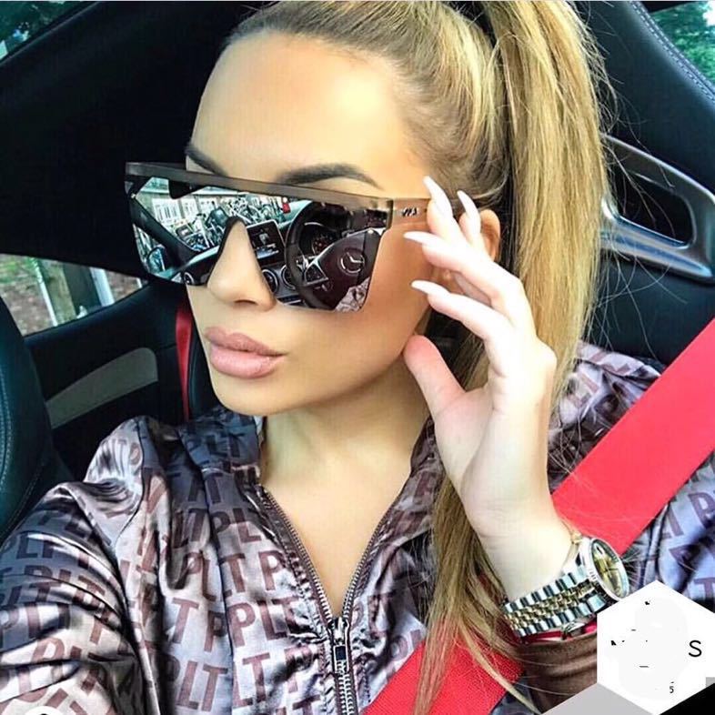 Oversized Square Unisex Fashion Sunglasses