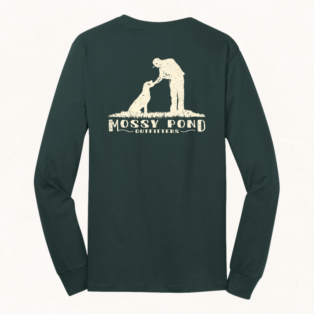 Mossy Pond Outfitters Logo Long Sleeve Shirt