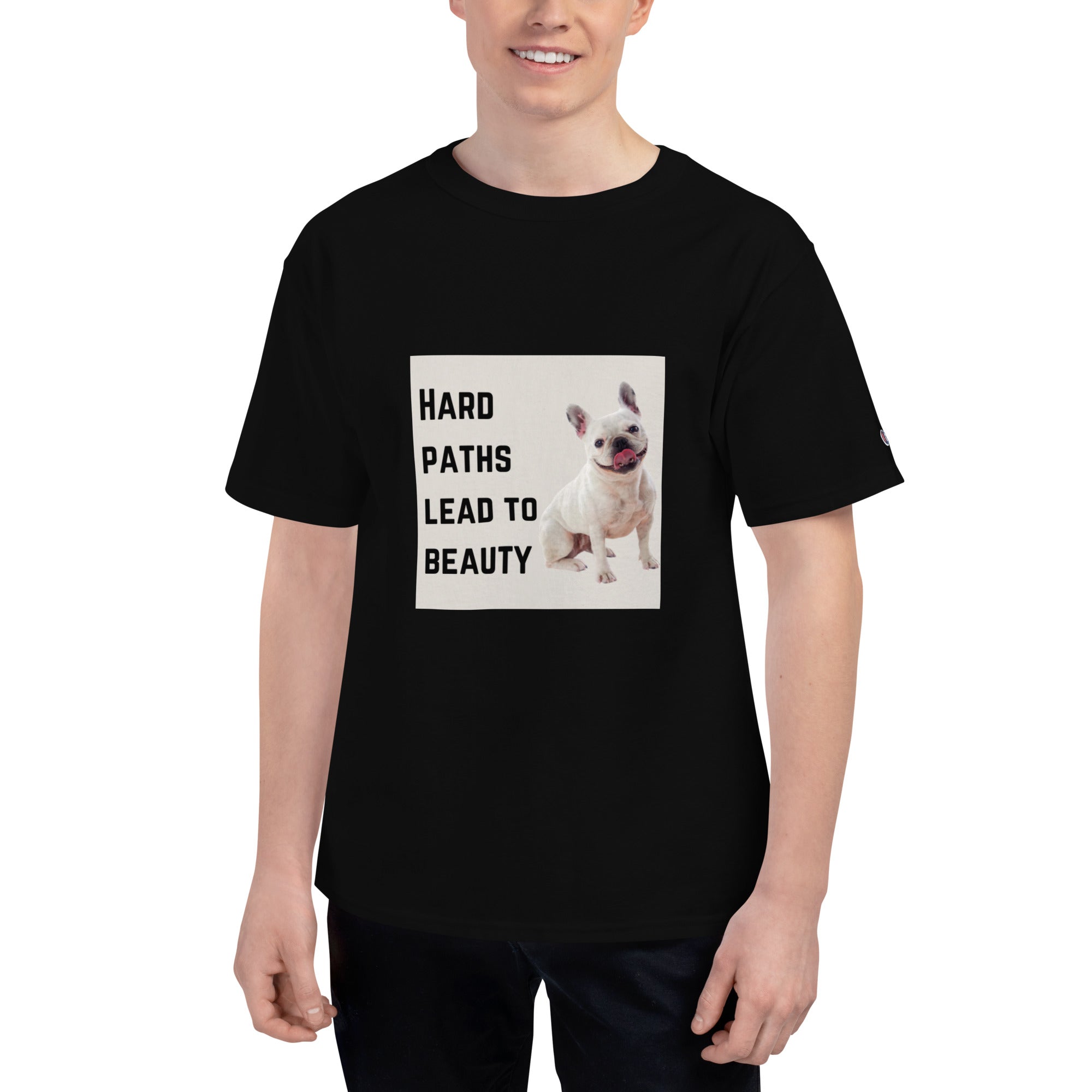 Men s Champion T Shirt Dog Lovers Only 777 ENGINE CONTROLS DRIVETRAIN AND TRANSMISSION Charms Stamps