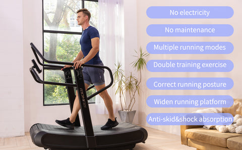 curved treadmills