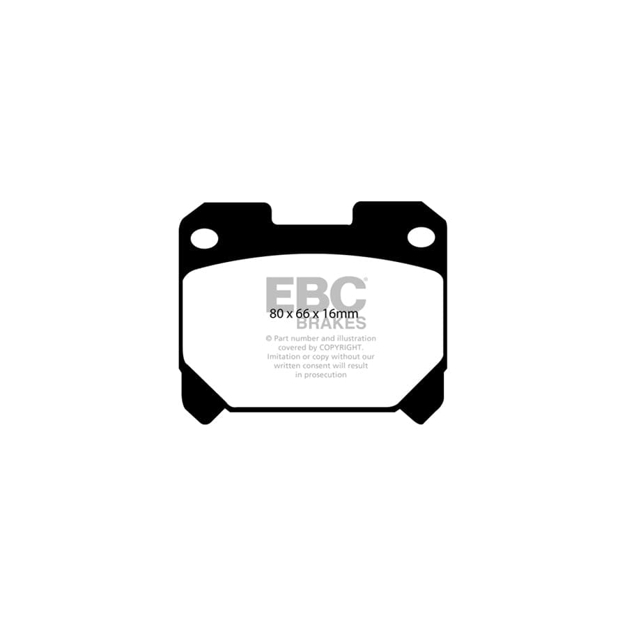 EBC PD12KR206 Toyota Celica Redstuff Rear Brake Pad & GD Disc Kit