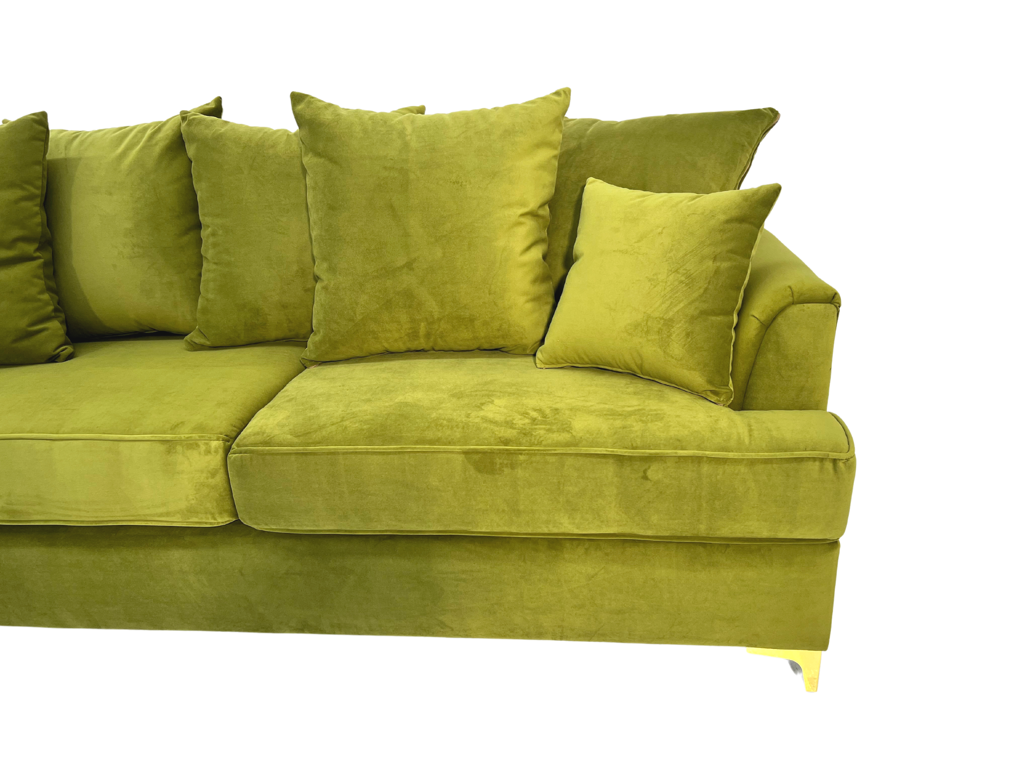 Olive Green Sectional Sofa