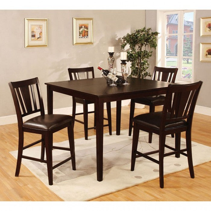 Bridgette 5 Pc. Counter ht. Table set - Cm3325T-5Pk