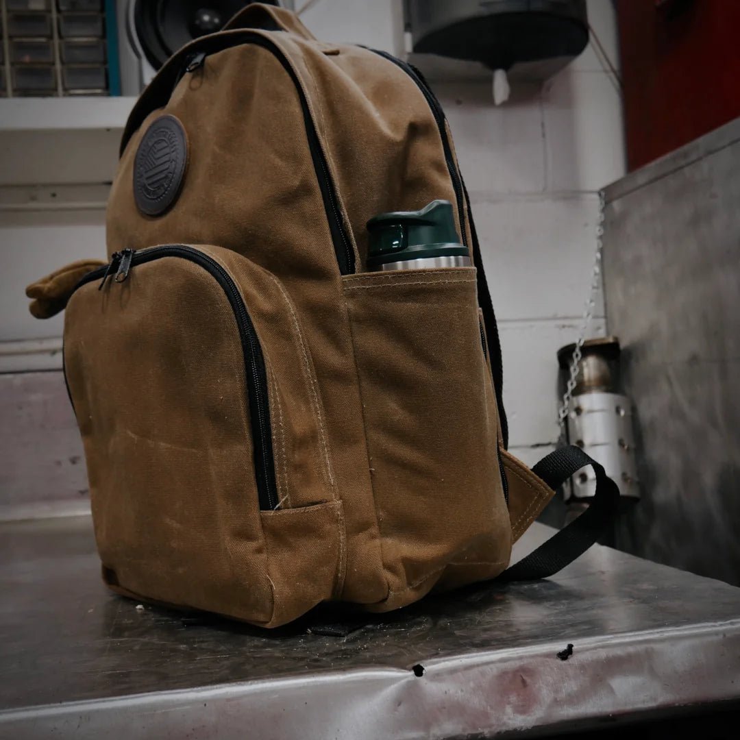 Waxed Canvas Backpack