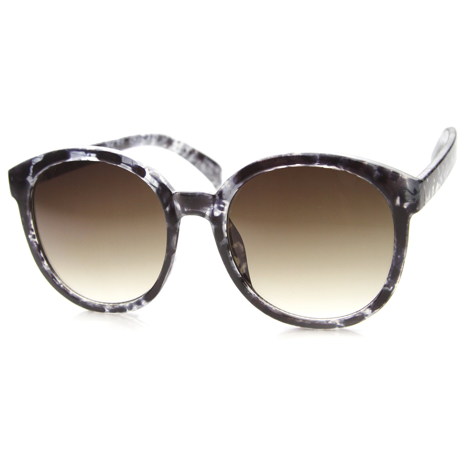Womens Oversized Sunglasses With UV400 Protected Composite Lens
