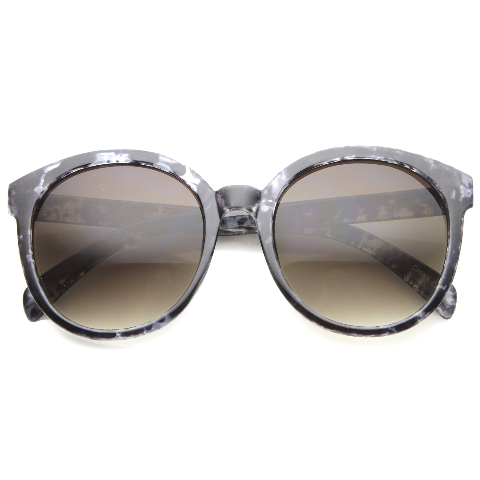 Womens Oversized Sunglasses With UV400 Protected Composite Lens