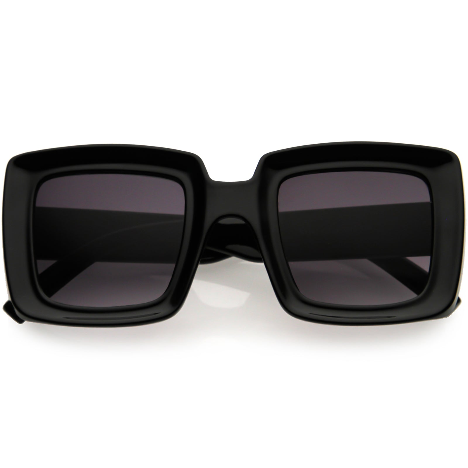 High Fashion 70s Inspired Chunky Square Sunglasses 48mm