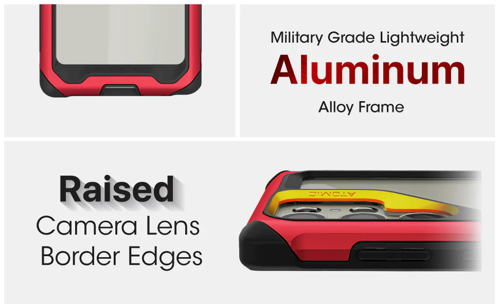 Ghostek Atomic Slim Aluminum Case - Samsung S23 Ultra - Color Options