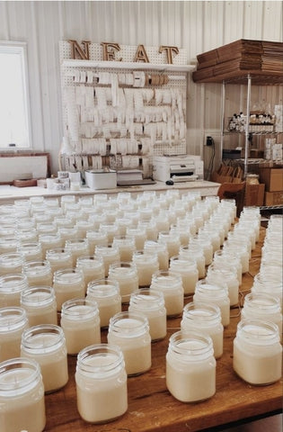 eine Kerzenbestellung