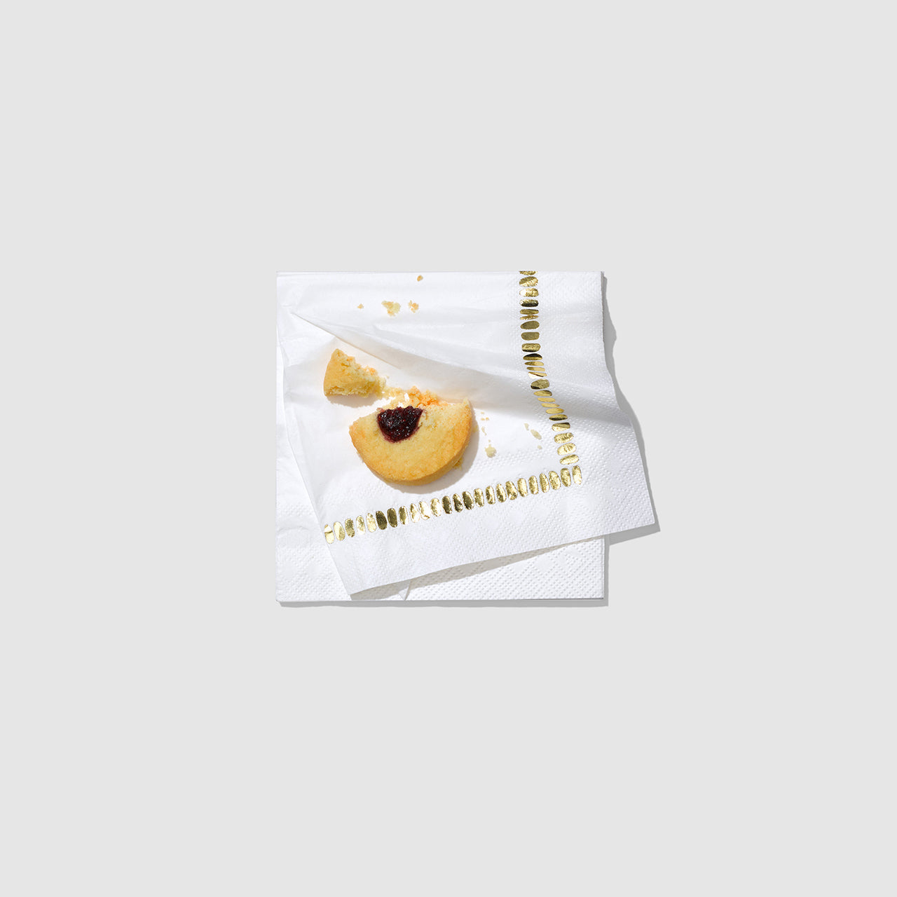 White Brushstroke Cocktail Napkins (25 per pack) by Coterie  + FREE shipping