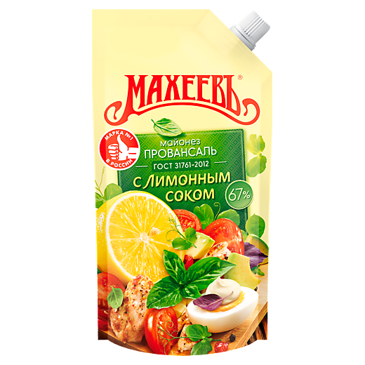 MAHEEV Provansal Mayonnaise with Lemon Juice, 380g