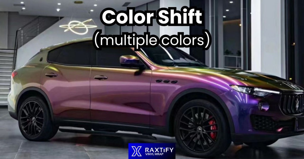 Color Shift Car Wraps