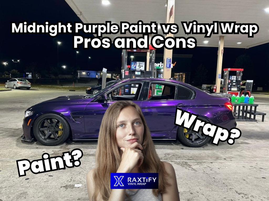 Midnight Purple Paint  vs  Vinyl Wrap Pros and Cons