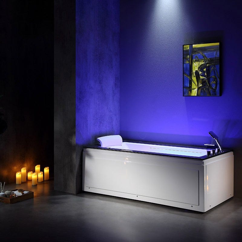 Sauna Hammam - LORD SOLO MAX BLACK WHIRLPOOL BATHTUB 1 PLACE ARCHIPEL? 180X90 - RIGHT - MK53018023