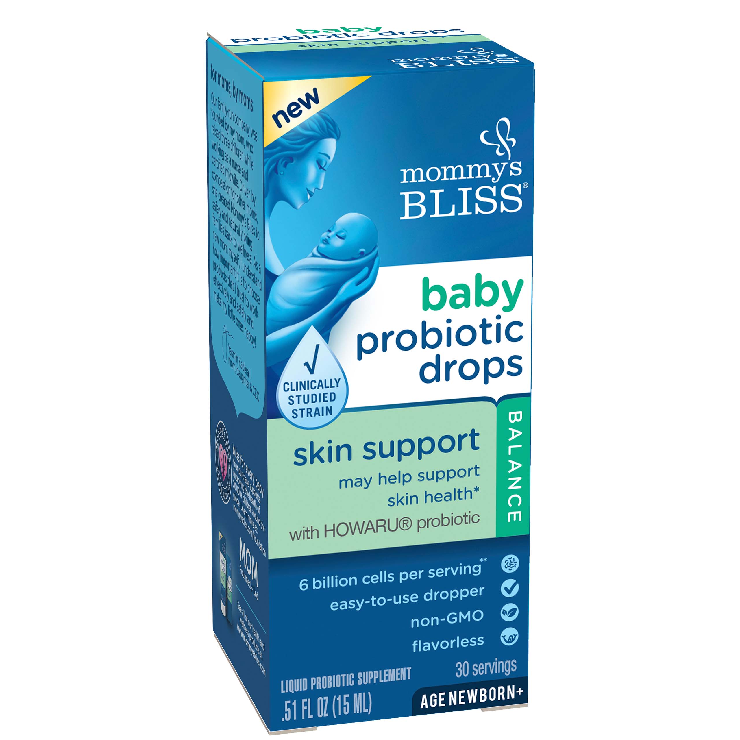  Probiotic Drops Skin Support 