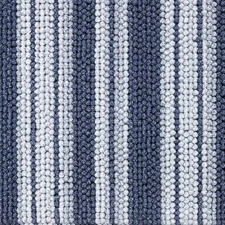 Nubby Spa Bath Mat in Blue, 56 x 91 cm