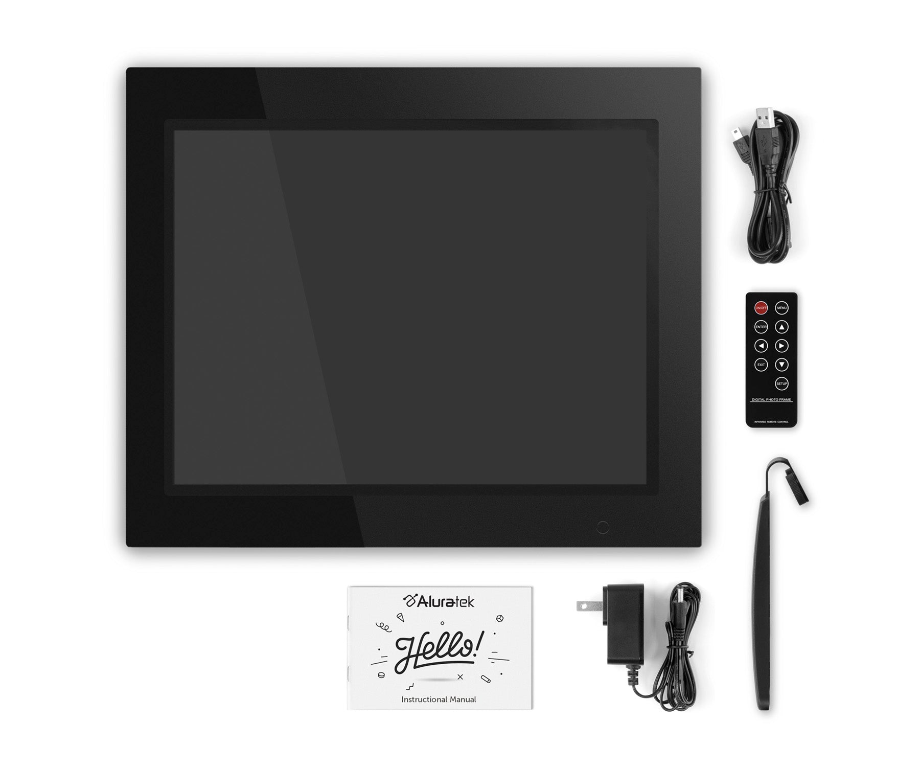 Digital Photo Frame with 4 GB Built-in Memory - 15 inch
