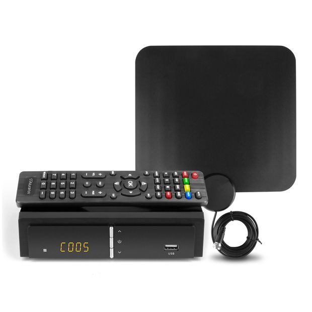 Digital TV Converter Box with HD Antenna