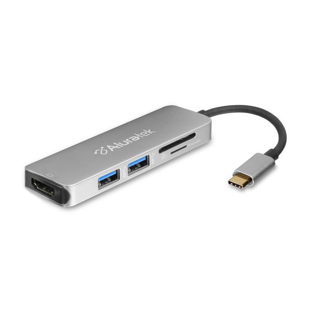 USB Type-C Multimedia Hub and Card Reader with HDMI