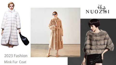 Luxurious fur coats for winter-Nuozhi Elegant Mink Fur fashion