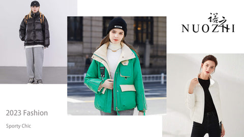Nuozhi Sporty Chic down jacket