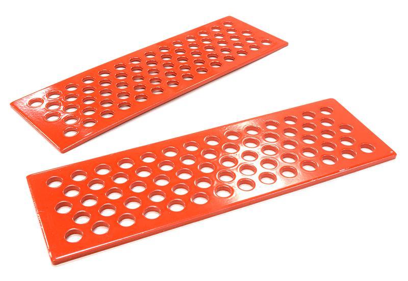 Realistic Alloy Vehicle Extraction & Recovery Boards for 1/10 Scale Off-Road C26220RED