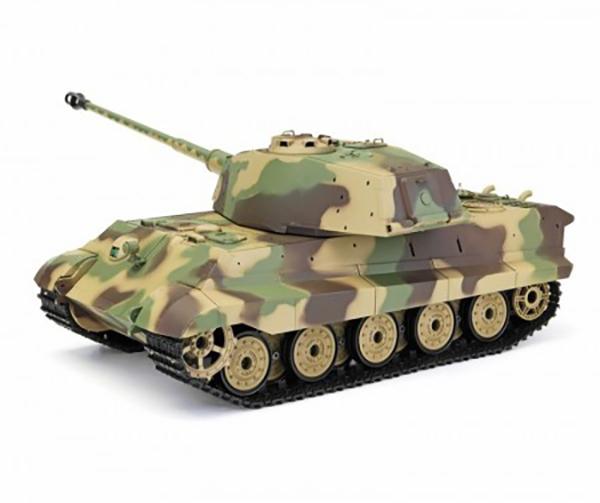 1/16 Scale German King Tiger Henschel Heavy Tank, 2.4Ghz R/C HL3888A-1Upg 7.0 C31221