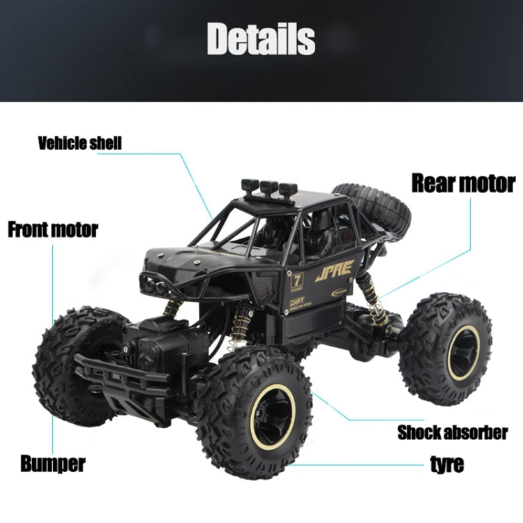 2.4GHz 4WD Double Motors Off-Road Climbing Car Remote Control Vehicle, Model:6266 (Green)