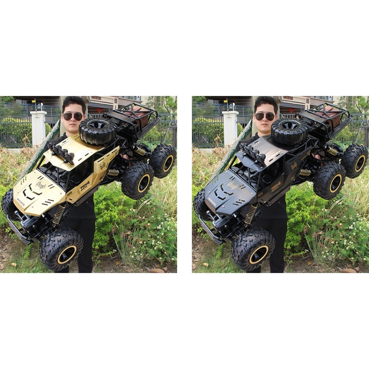 4WD Oversized Alloy Six Wheel Vehicle RC Car(Gold)