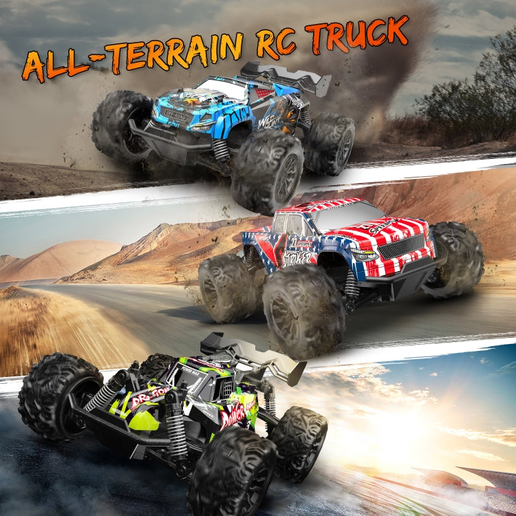2.4G 1:20 Full Scale RC Off-road Vehicle(Light Green)