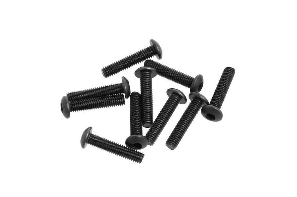 G36324 M3x14mm Button Head Hex Socket Screw