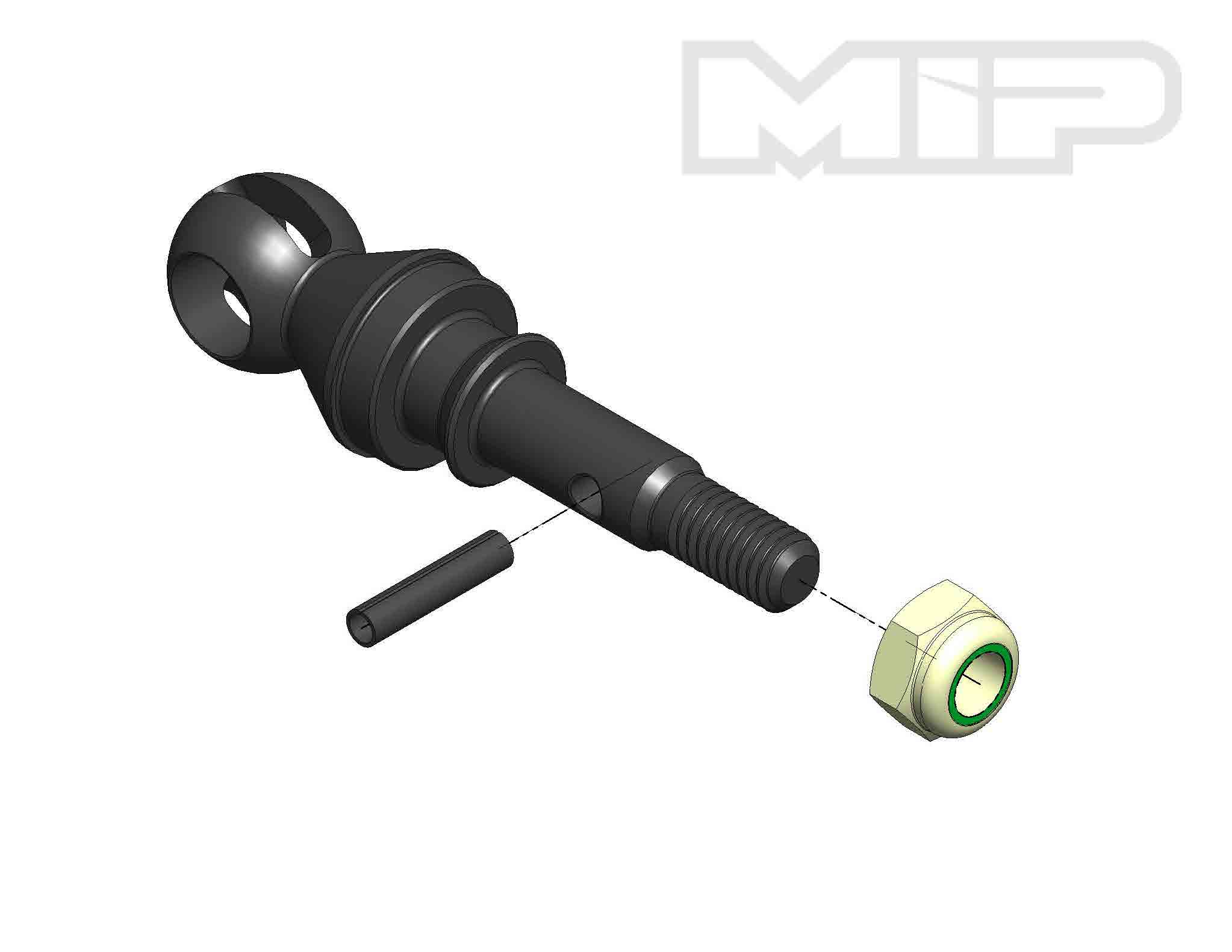 #18131 - MIP X-Duty?, CVD Axle, 17mm Offset w/ 12mm x 6mm Bearing