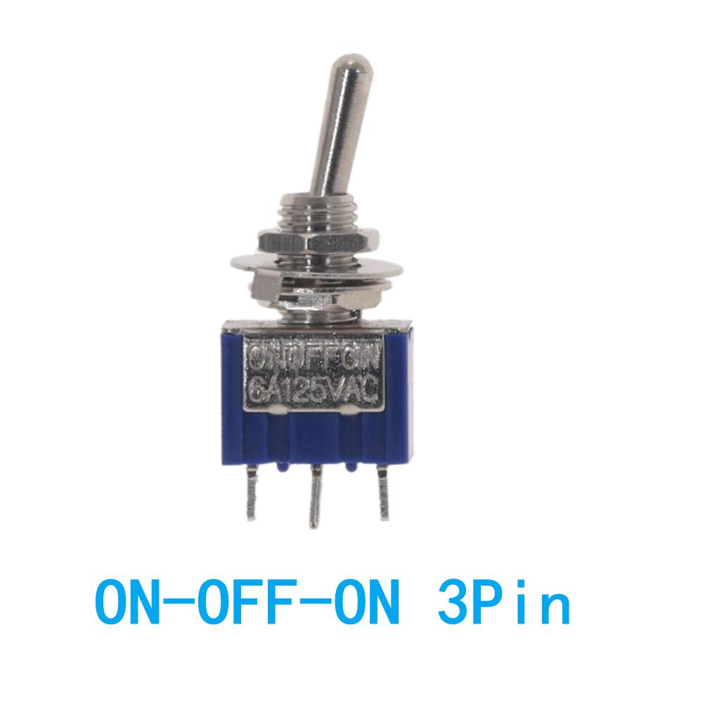 Control with Precision: Miniature Toggle Switches - SPDT and DPDT Options, 10PC/5PC