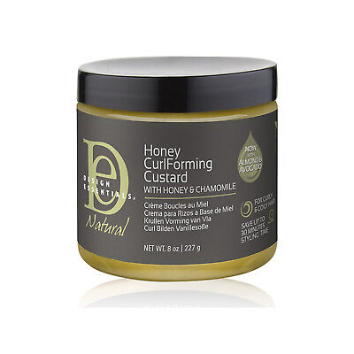 [Design Essentials] Natural Honey Curl Forming Custard Hair Styling Gel 8Oz