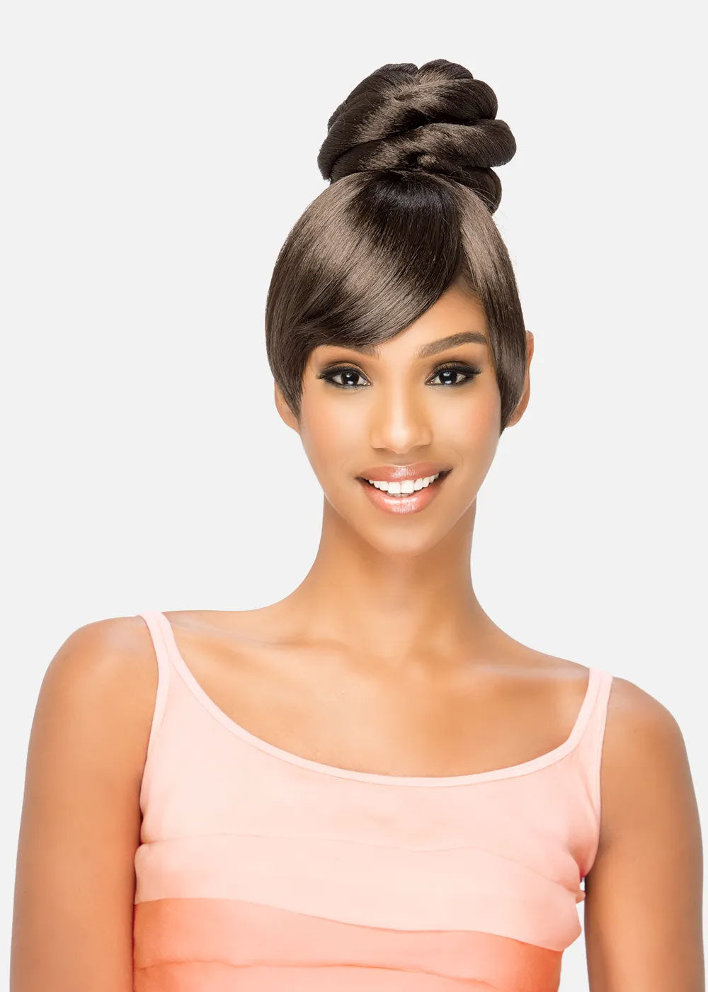 Bpb-sheena - Vivica A Fox Synthetic Ponytail Two In One Bang N Bun