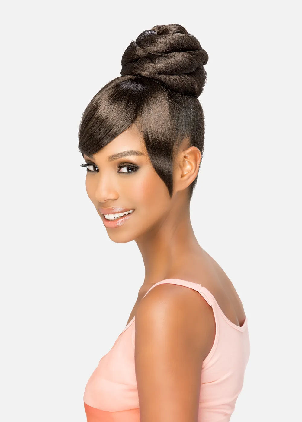 Bpb-sheena - Vivica A Fox Synthetic Ponytail Two In One Bang N Bun