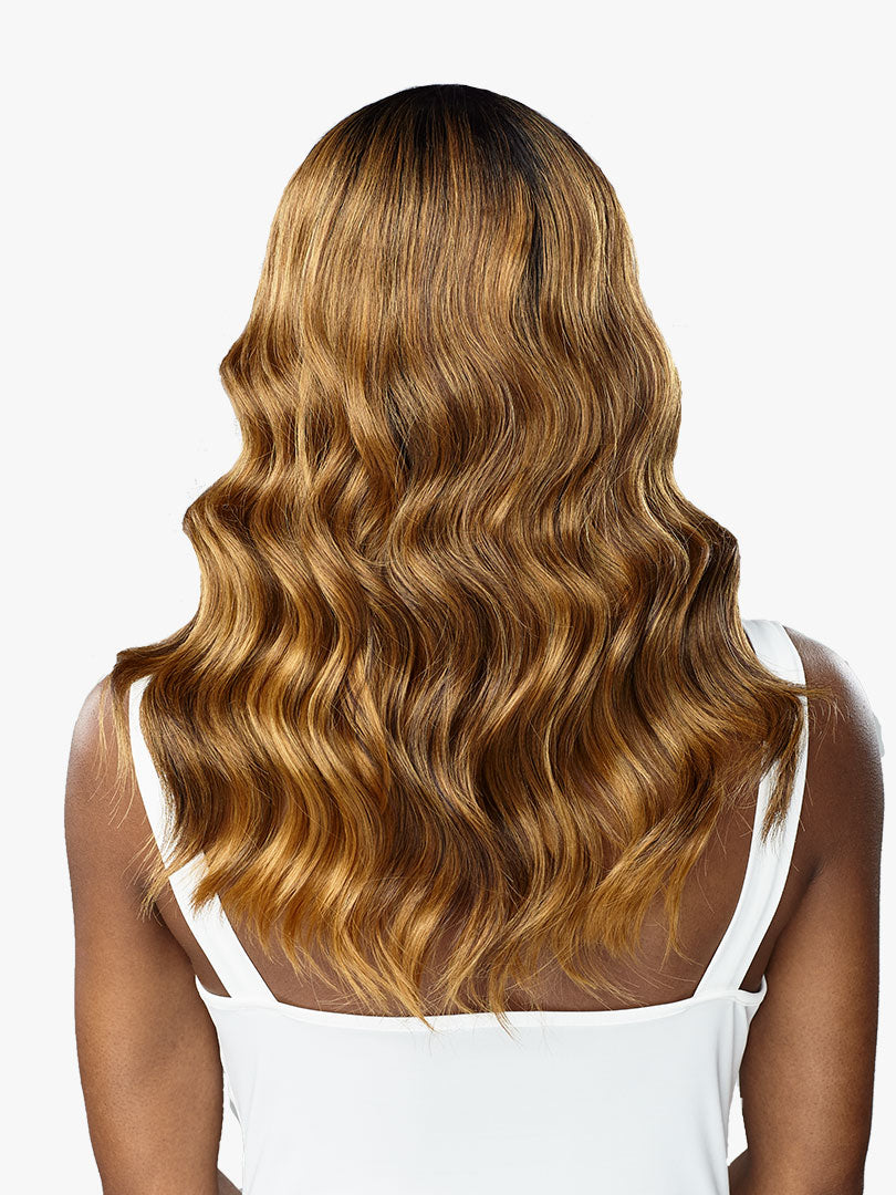 Sensationnel Human Hair Blend Butta Hd Lace Front Wig - Beach Wave 20