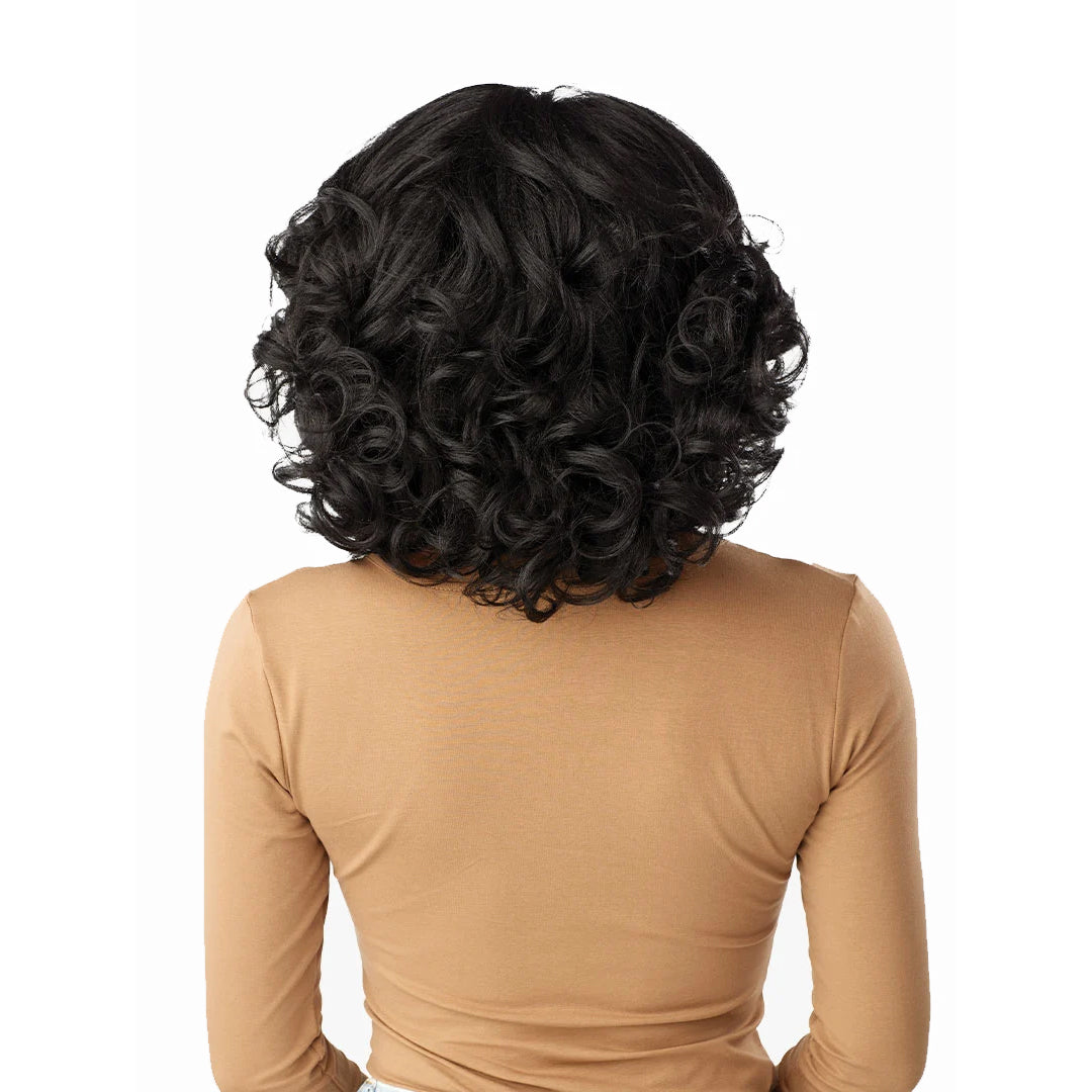 Sensationnel Curls Kinks&co Synthetic Textured Lace Front Wig - 13x6 Kinky Body Wave 14