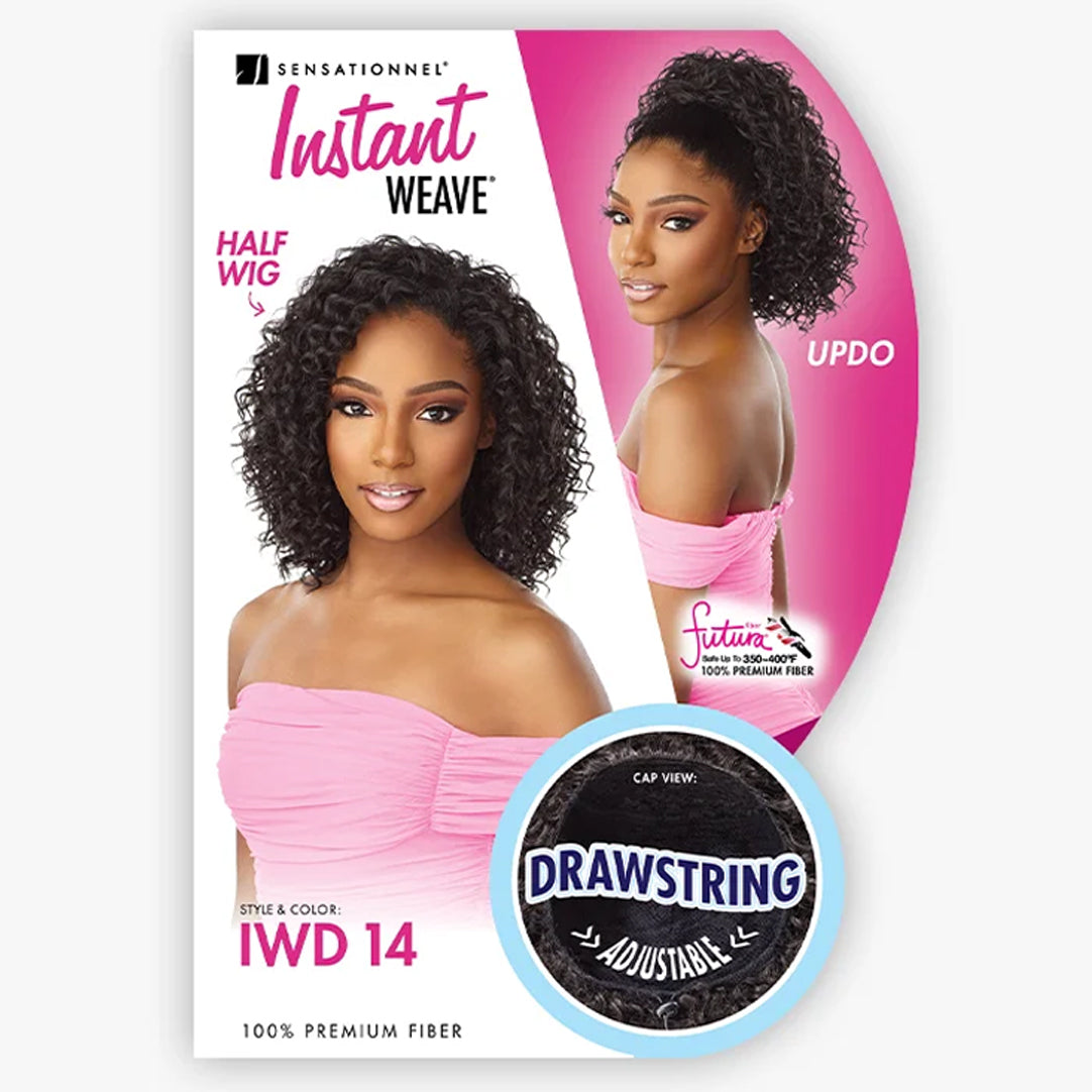 Sensationnel Synthetic Instant Weave Half Wig Drawstring - Iwd 14