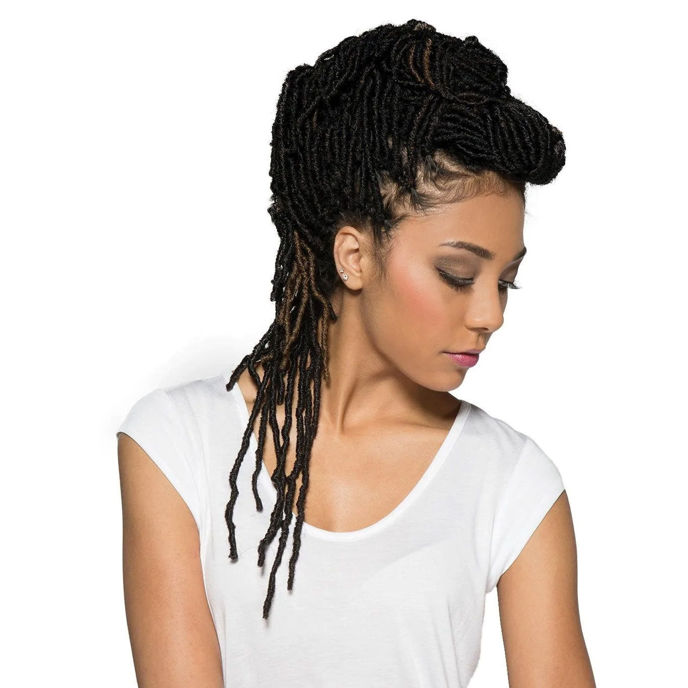 Bobbi Boss Synthetic Hair Crochet Braids African Roots Braid Collection - Nu Locs 18