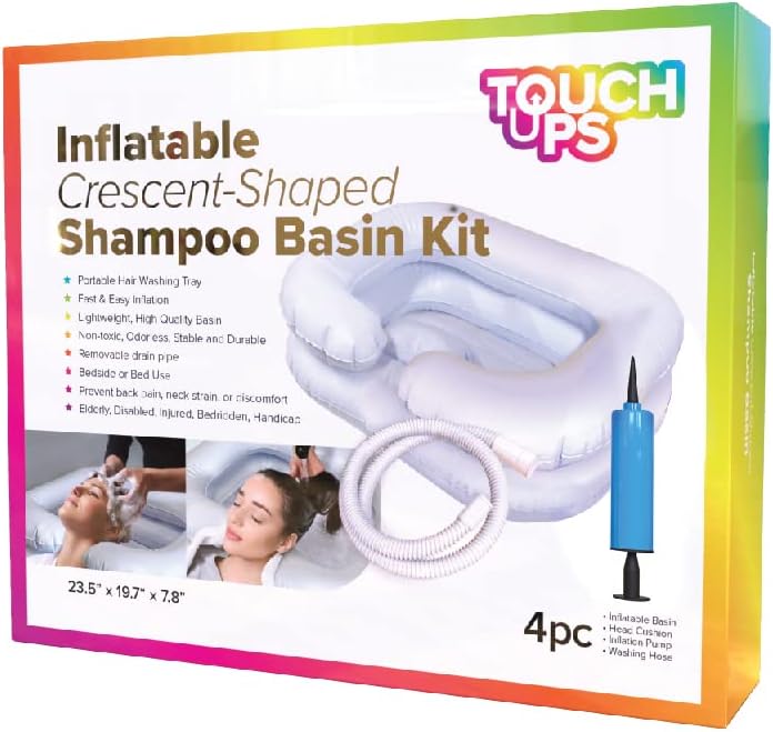 Touchups Inflatable Shampoo Basin Kit