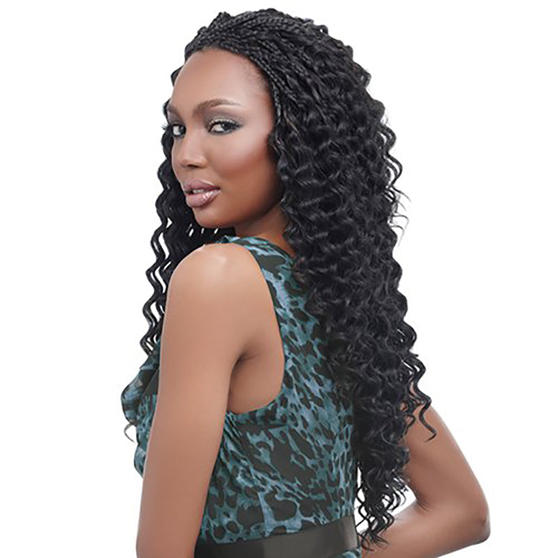 Harlem125 Synthetic Crochet Hair Kima Braid - Ripple Deep 20